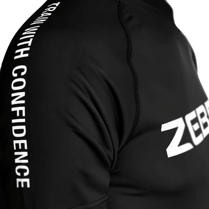 ZEBRA Rash Guard - Short Sleeve