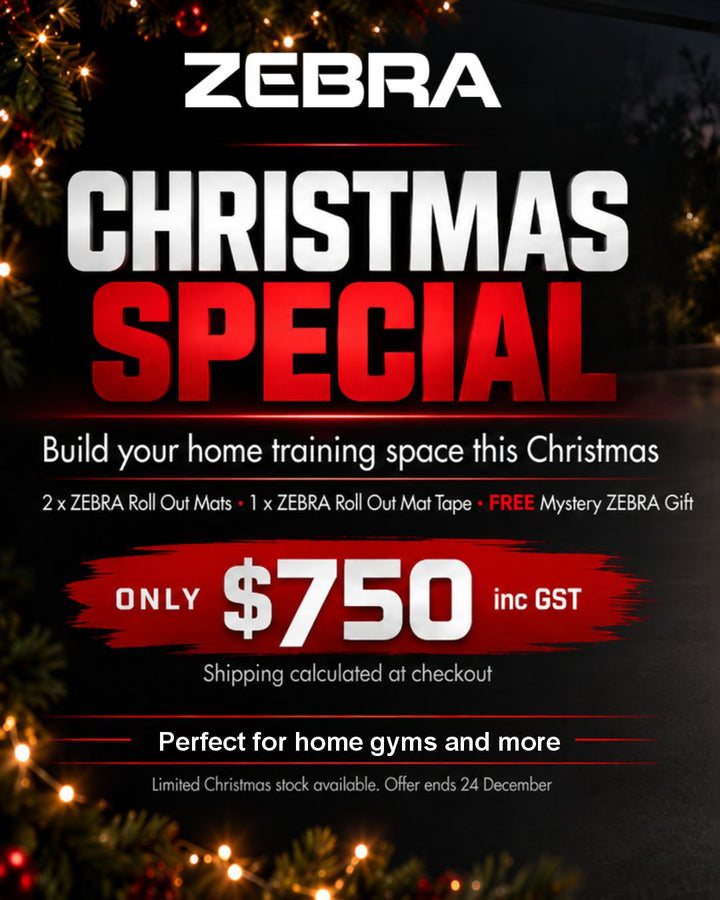 ZEBRA Roll Out Mat Cristmas Special